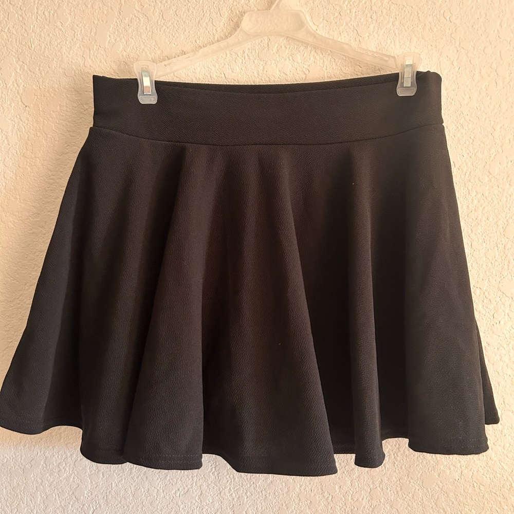 Black Women's Skort